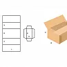 FEFCO 0605 Короб с 4-х клапанной крышкой и клапанами встык