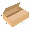 FEFCO 0437 Самосборный лоток со стыкующимися клапанами