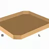FEFCO 0459 Оберточный короб со скошенными углами