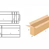 FEFCO 0620 Короб с 4-х клапанной крышкой и склейкой сбоку