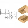 FEFCO 0330 Короб типа «дно+крышка» с замками на дне