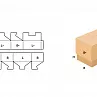 FEFCO 0321 Картонный короб с боковой склейкой