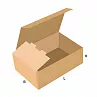 FEFCO 0421 Короб с откидной крышкой и тройными боковыми стенками