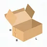 FEFCO 0442 Короб с замковыми соединениями на торцах