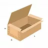 FEFCO 0601 Усиленный короб из 3 частей с крышкой