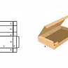 FEFCO 0413 Оберточный короб с откидной крышкой