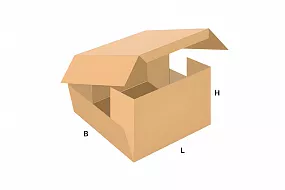 FEFCO 0406 Оберточный короб с внешней склейкой клапанов