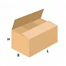 FEFCO 0701 Четырехклапанный короб с усиленным дном
