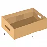 FEFCO 0430 Оберточный короб с прорезями для рук